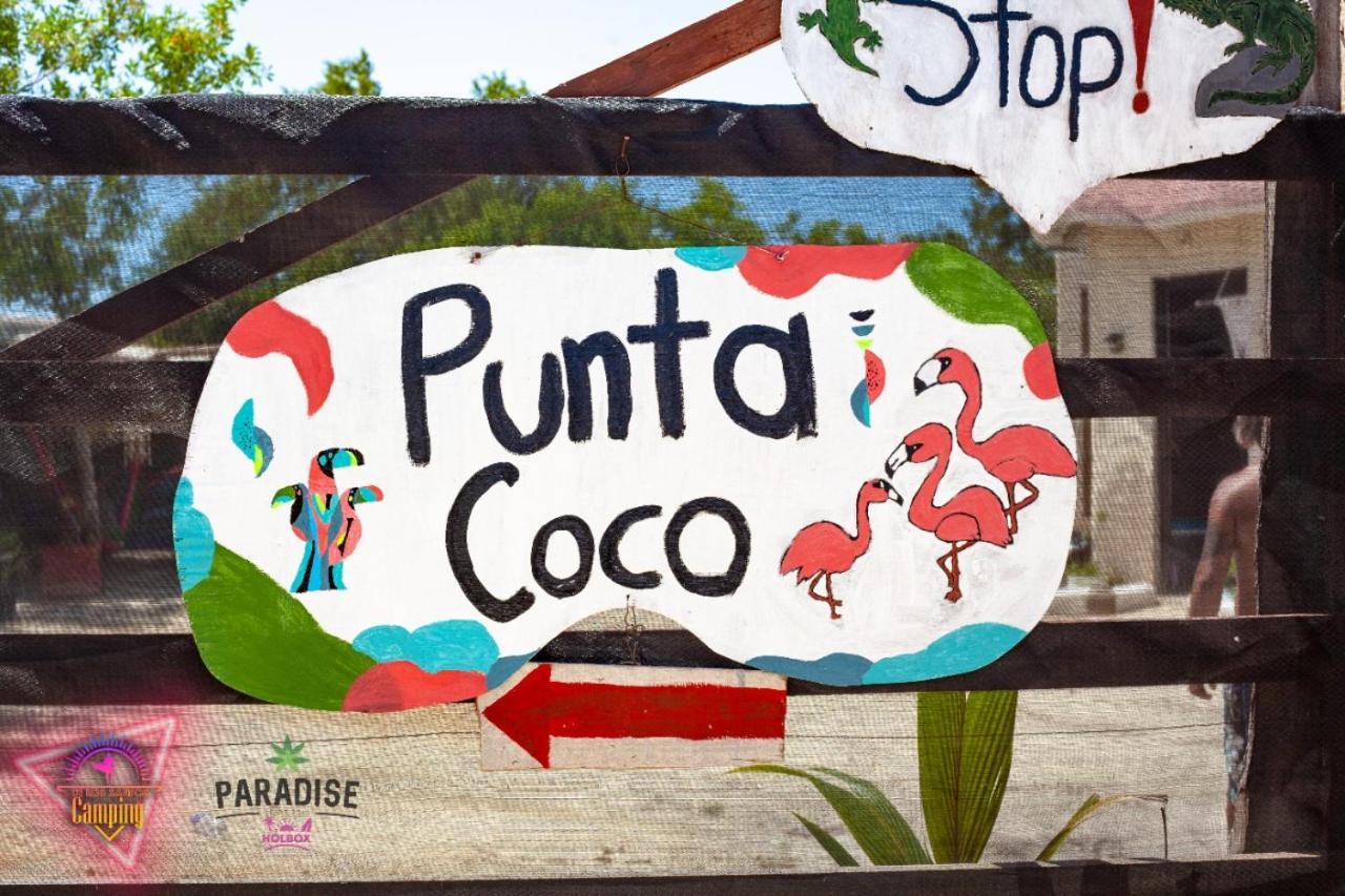 Casa De Los Santos Camping Y Eco Cabanas Holbox Eksteriør billede