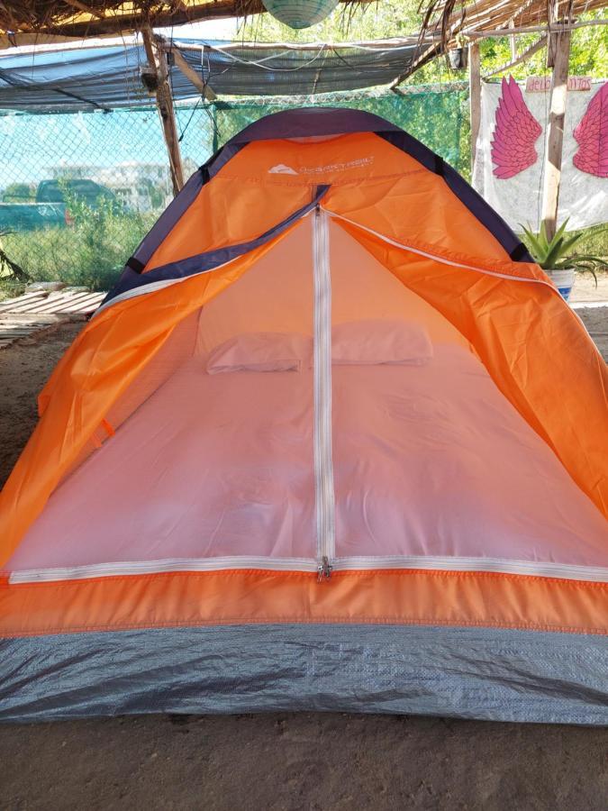 Casa De Los Santos Camping Y Eco Cabanas Holbox Eksteriør billede